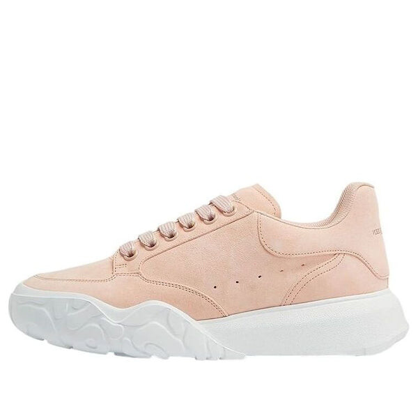 Кроссовки court trainer 'pink white' Alexander Mcqueen, розовый