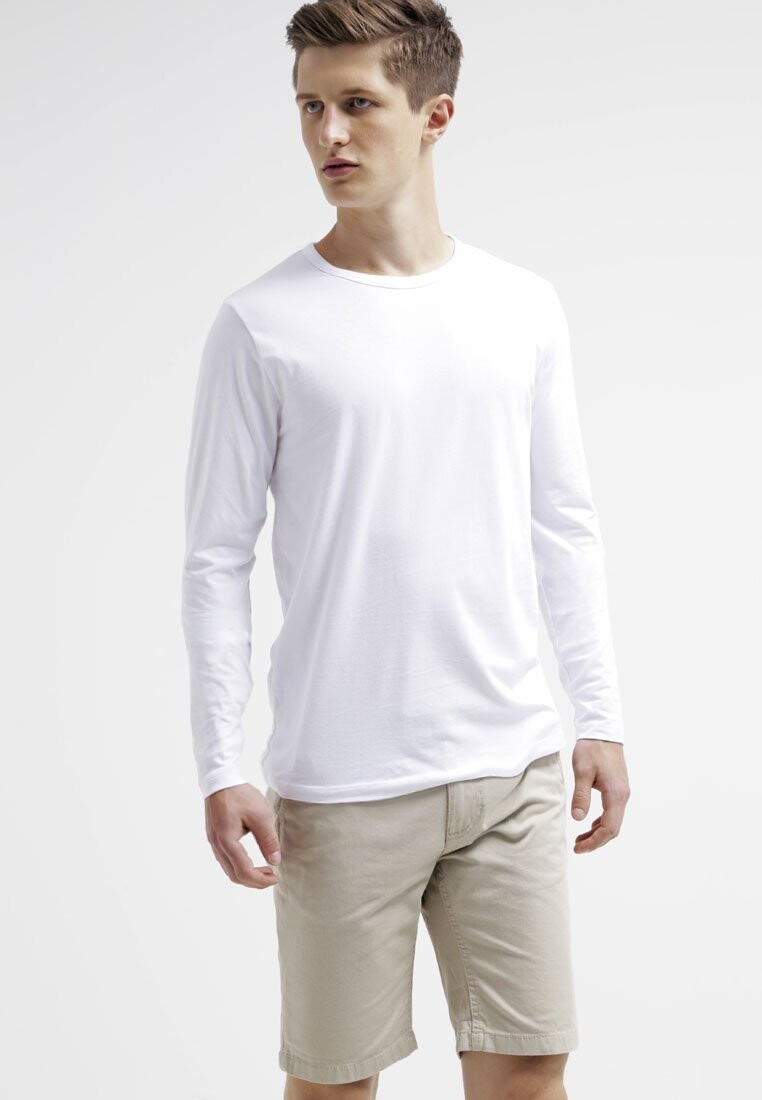 

Футболка с длинным рукавом JJBASIC Jack & Jones, оптический белый