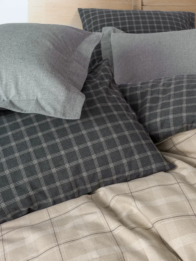 

Пододеяльник L'Essentiel Linge de Maison, серый