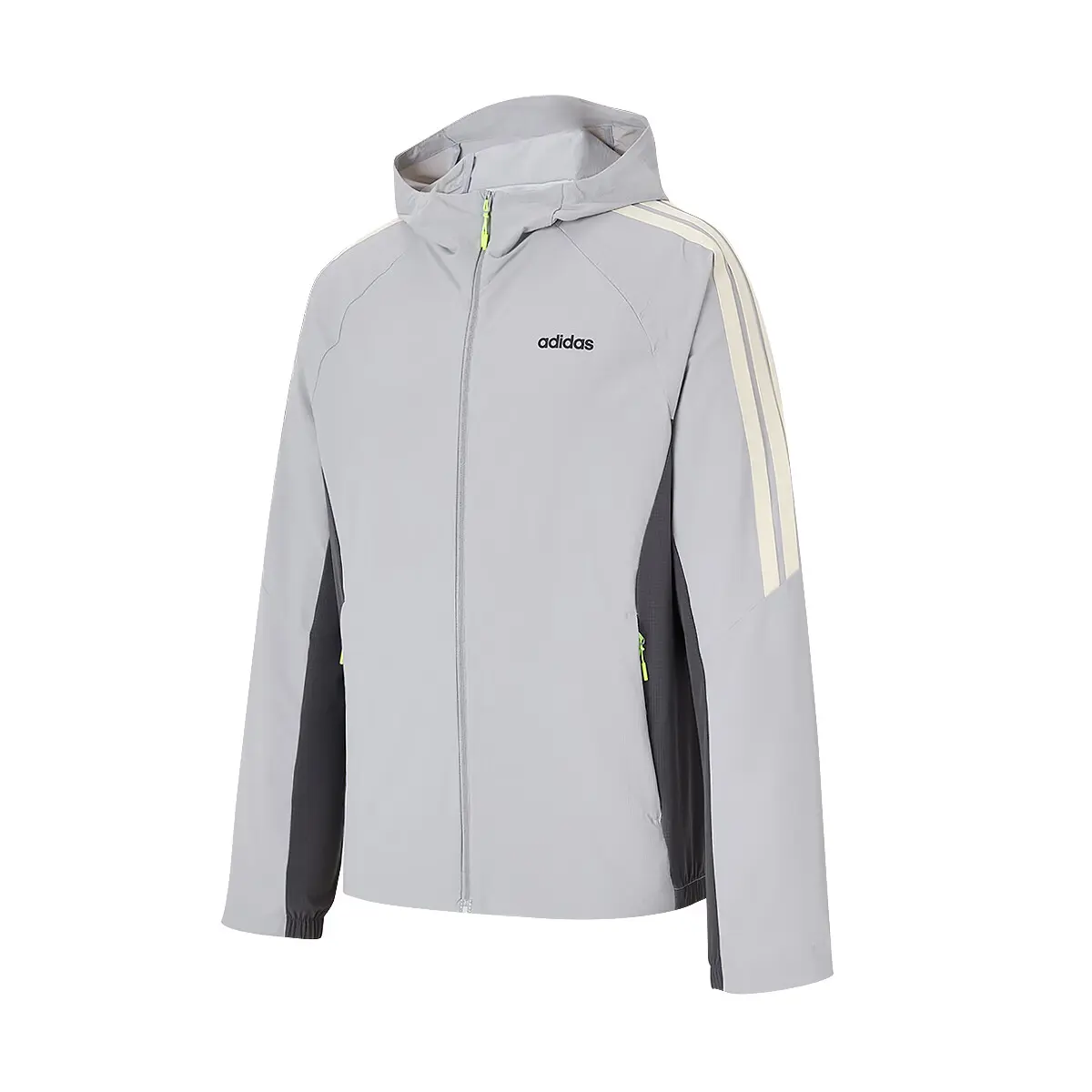 

Adidas Куртка мужская серая с капюшоном Moderate Others