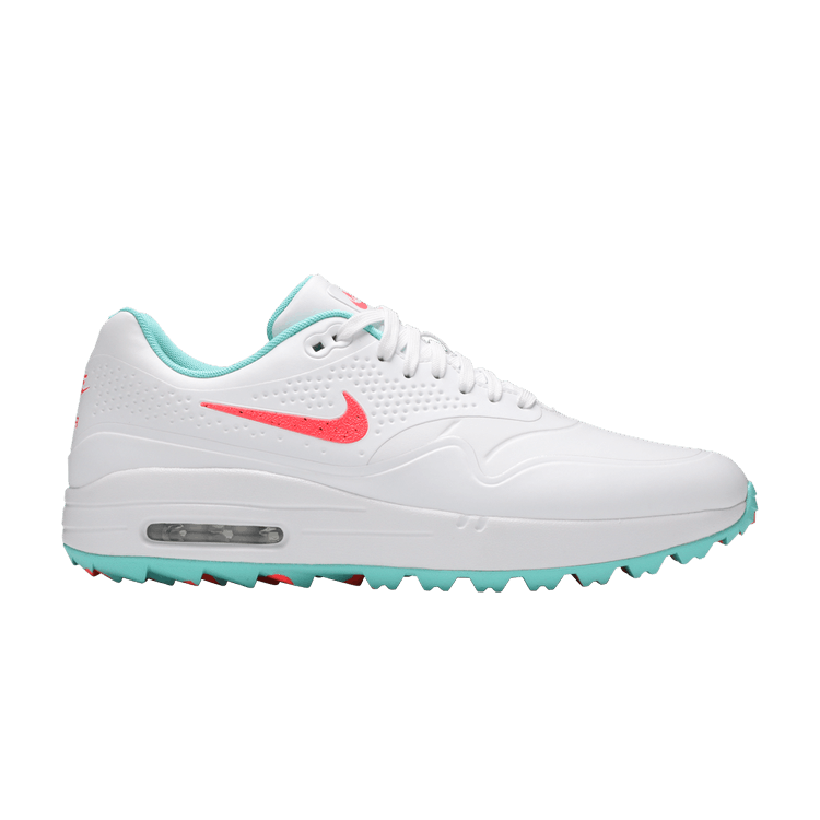 

Кроссовки Nike Air Max 1 Golf 'White Aurora Hot Punch', белый