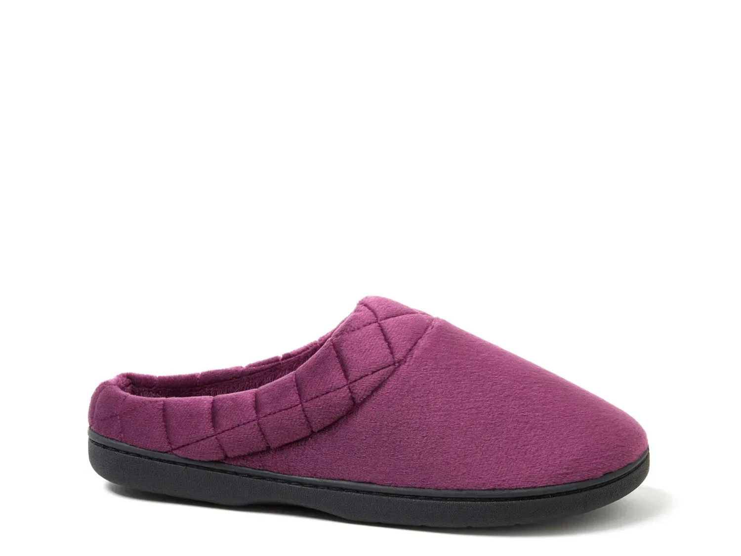 Тапочки Dearfoams Darcy Clog Slipper — женские, цвет баклажан
