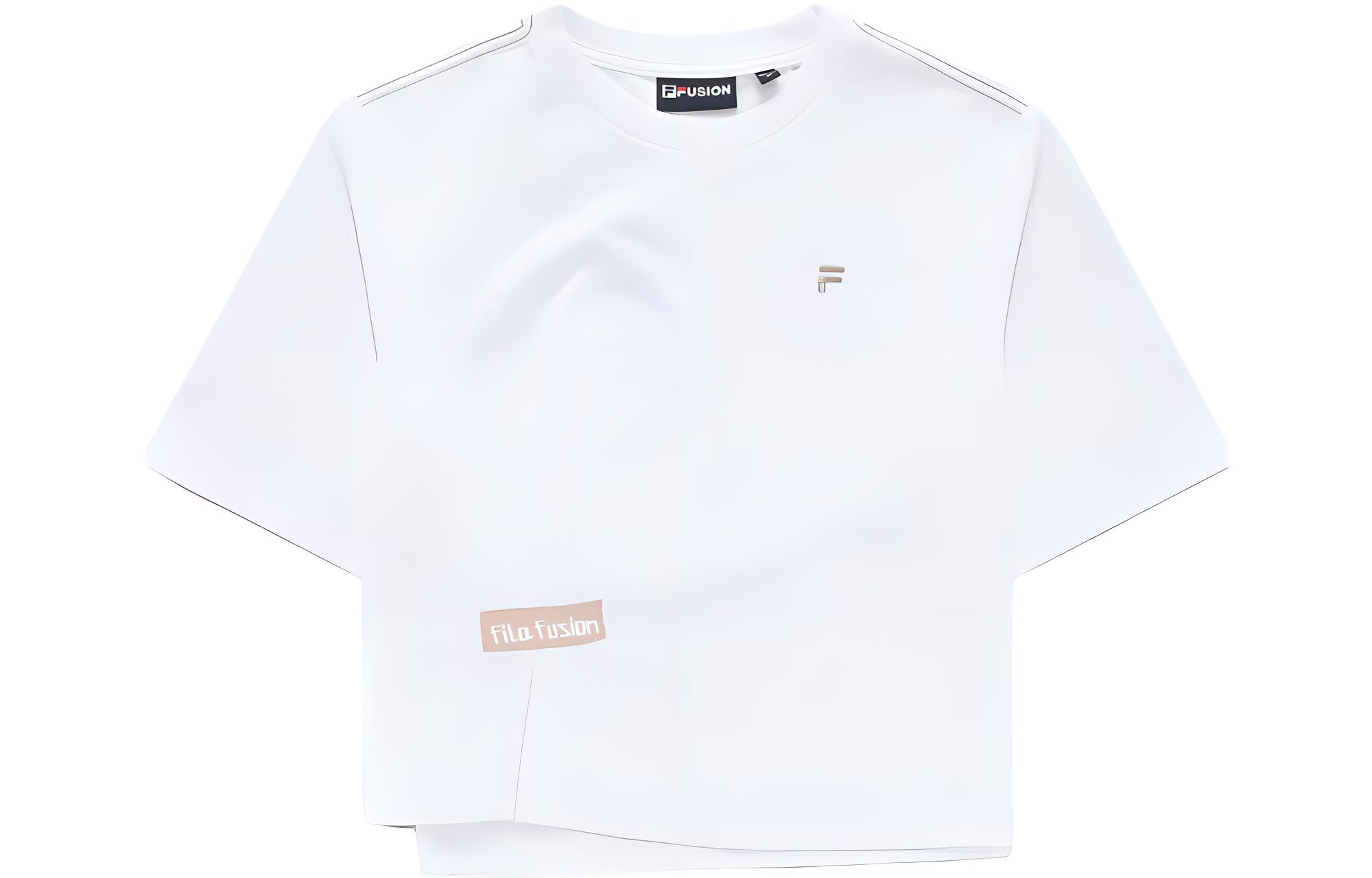 

FILA FUSION Футболка с рукавом дроп-шоулд женская стандартная белая