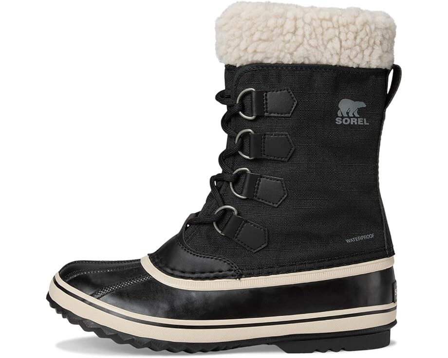 Ботинки женские SOREL Winter Carnival зимние водонепроницаемые, черный — фото 4