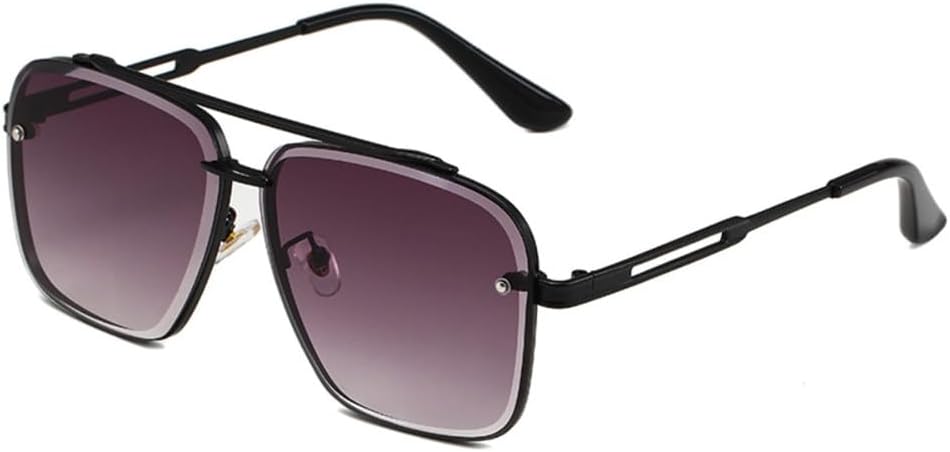 

Мужские солнцезащитные очки в металлической оправе для активного отдыха и вождения, классические женские солнцезащитные очки, мужские очки с защитой от УФ-излучения UV400 LOVQZAOF, 6