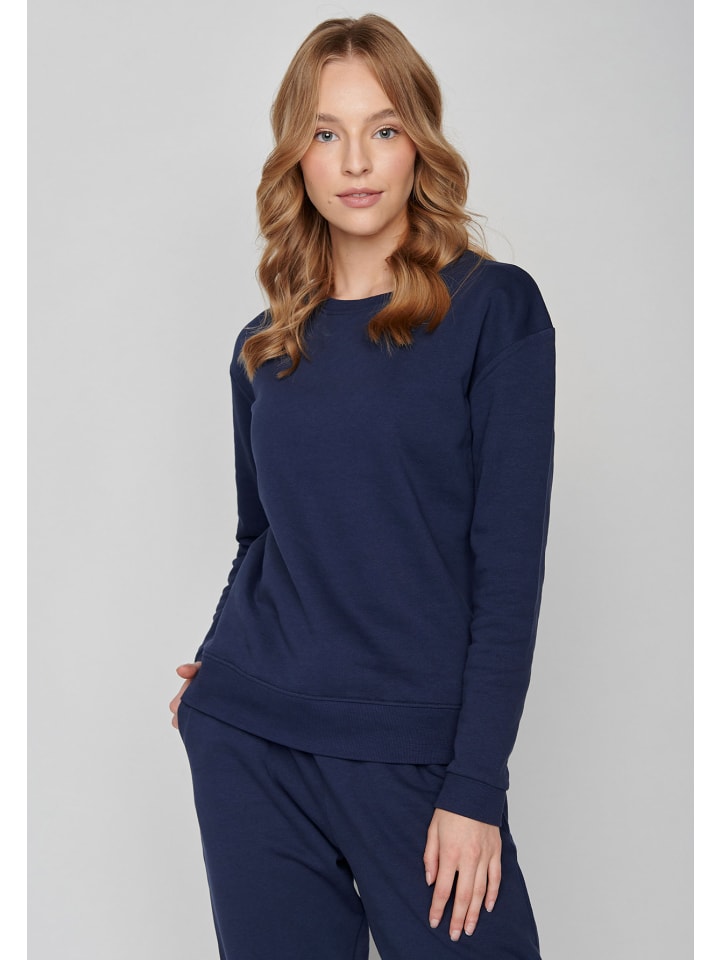 

Базовая толстовка темно-синего цвета GreenBomb