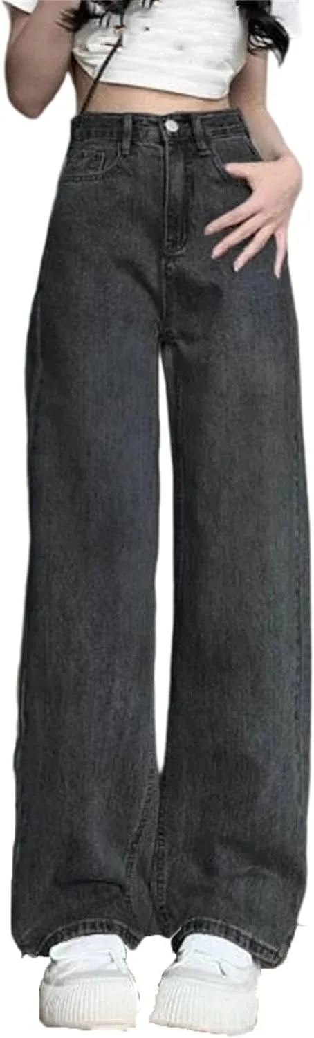 

Женские джинсы Vintage High Waist Wide Leg Loose Fit