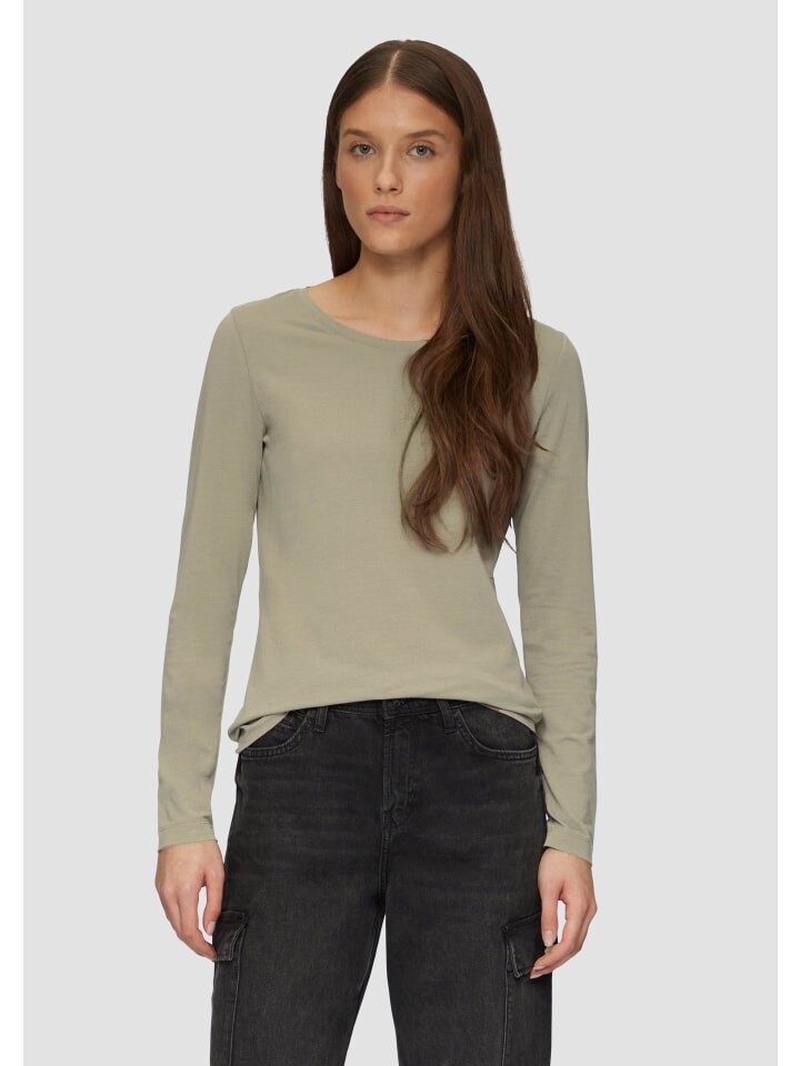 

Футболка s.Oliver T-Shirt langarm, коричневый