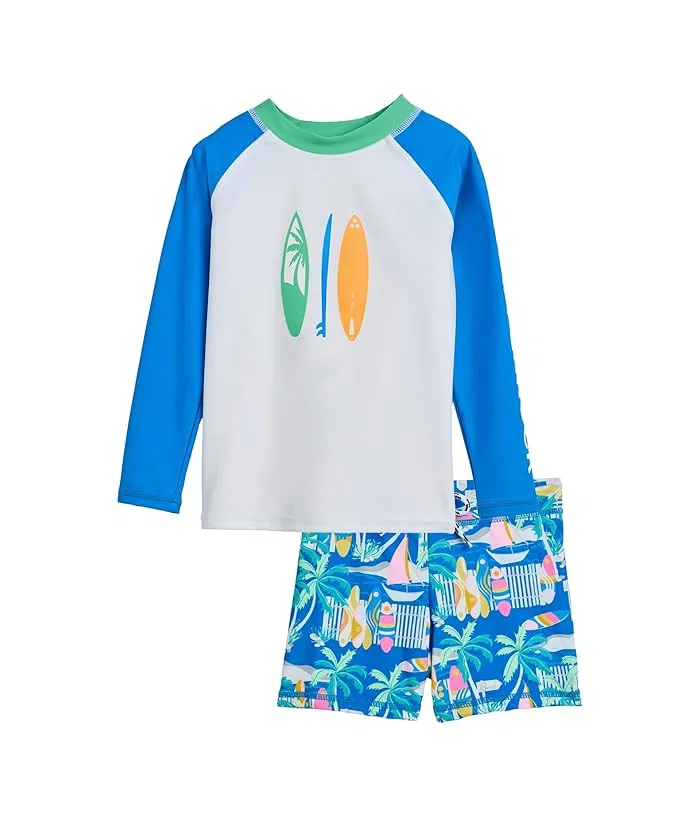 Купальный костюм с длинным рукавом Breakwater Beach LS Set Snapper Rock Kids, Multi
