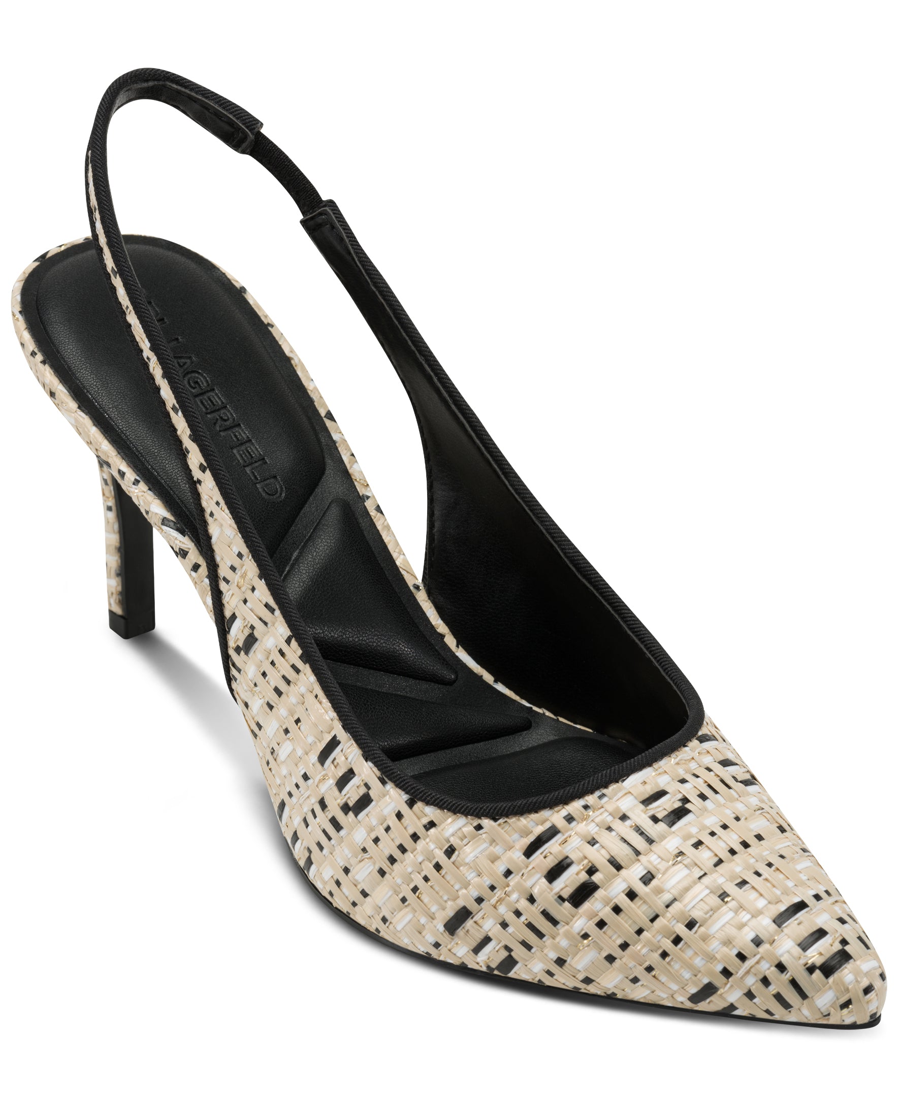 Туфли-лодочки Rosalyn Slingback KARL LAGERFELD PARIS, черный