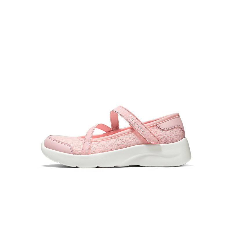 

Износостойкие низкие детские кроссовки для повседневной носки Skechers Kids, розовый