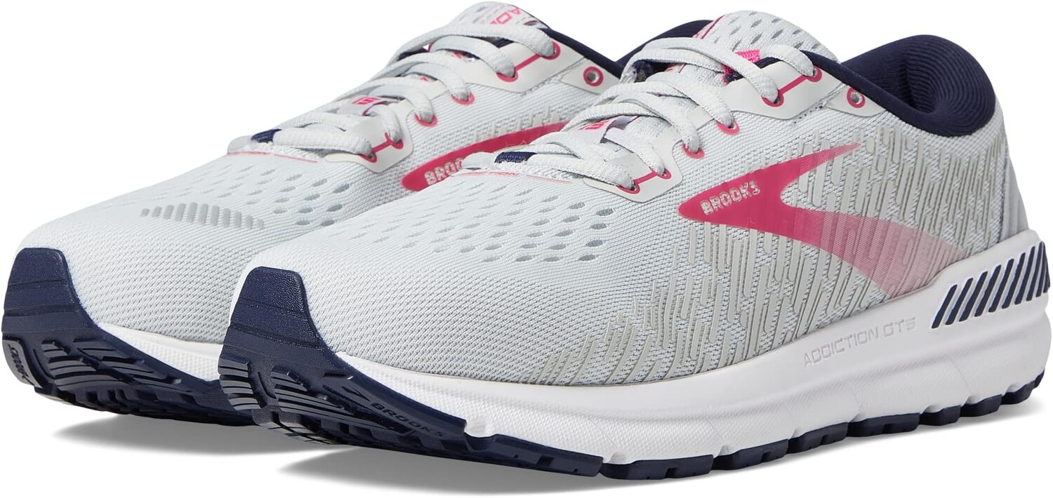 

Кроссовки Addiction GTS 15 Brooks, цвет Oyster/Peacoat/Lilac Rose