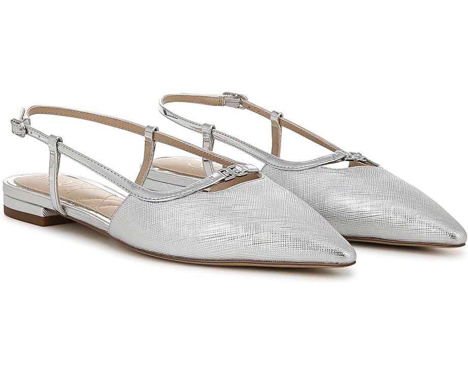 Туфли на плоской подошве Sam Edelman Cohen, цвет Soft Silver