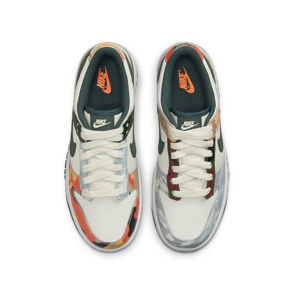 Кроссовки dunk low se 'sail multi-camo' Nike, мультиколор — фото 4