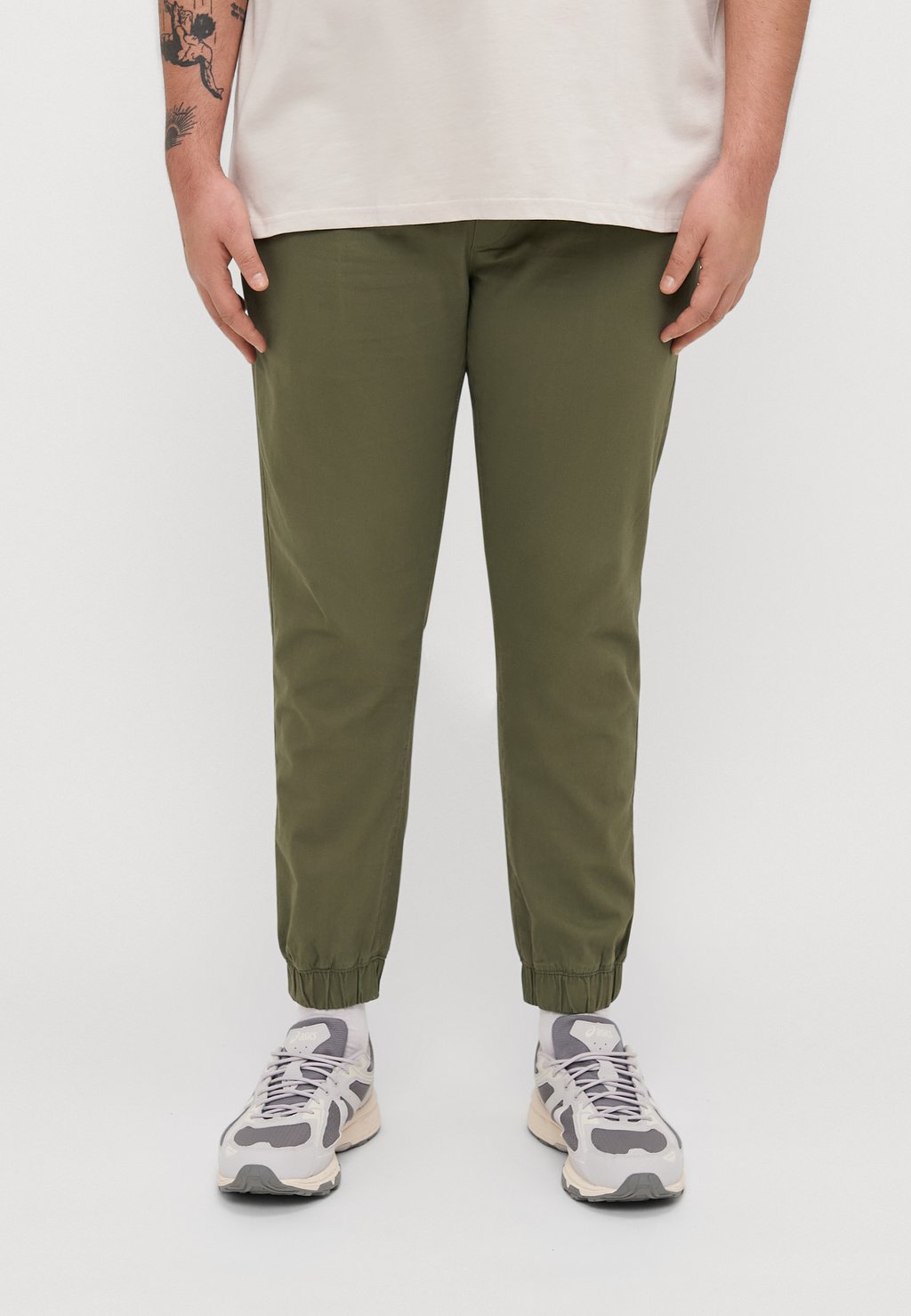 

Брюки JPSTGORDON JJDAVE Jack & Jones, оливковый