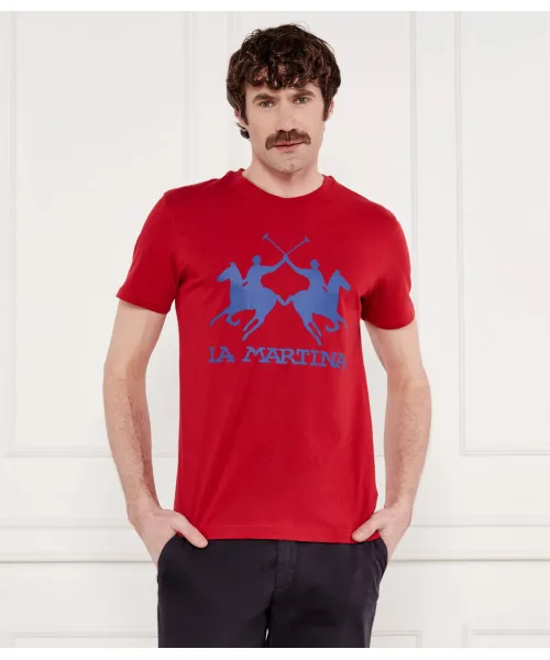 

Футболка Regular fit La Martina, красный