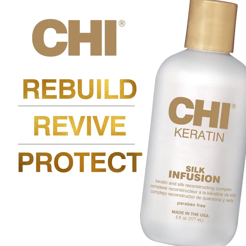 Восстанавливающее средство для волос «Keratin Silk Healing Infusion» от Farouk CHI Chi — фото 3