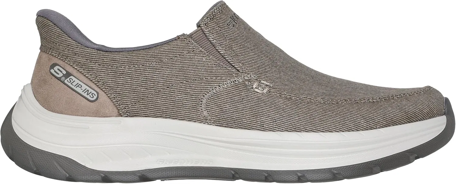 Лоферы Skechers с технологией Slip-Ins, Taupe — фото 3