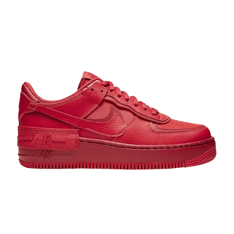 Кроссовки Nike Wmns Air Force 1 Shadow 'Triple Red', красный