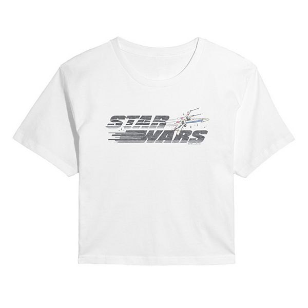 

Футболка Juniors x-wing cropped Star Wars, White