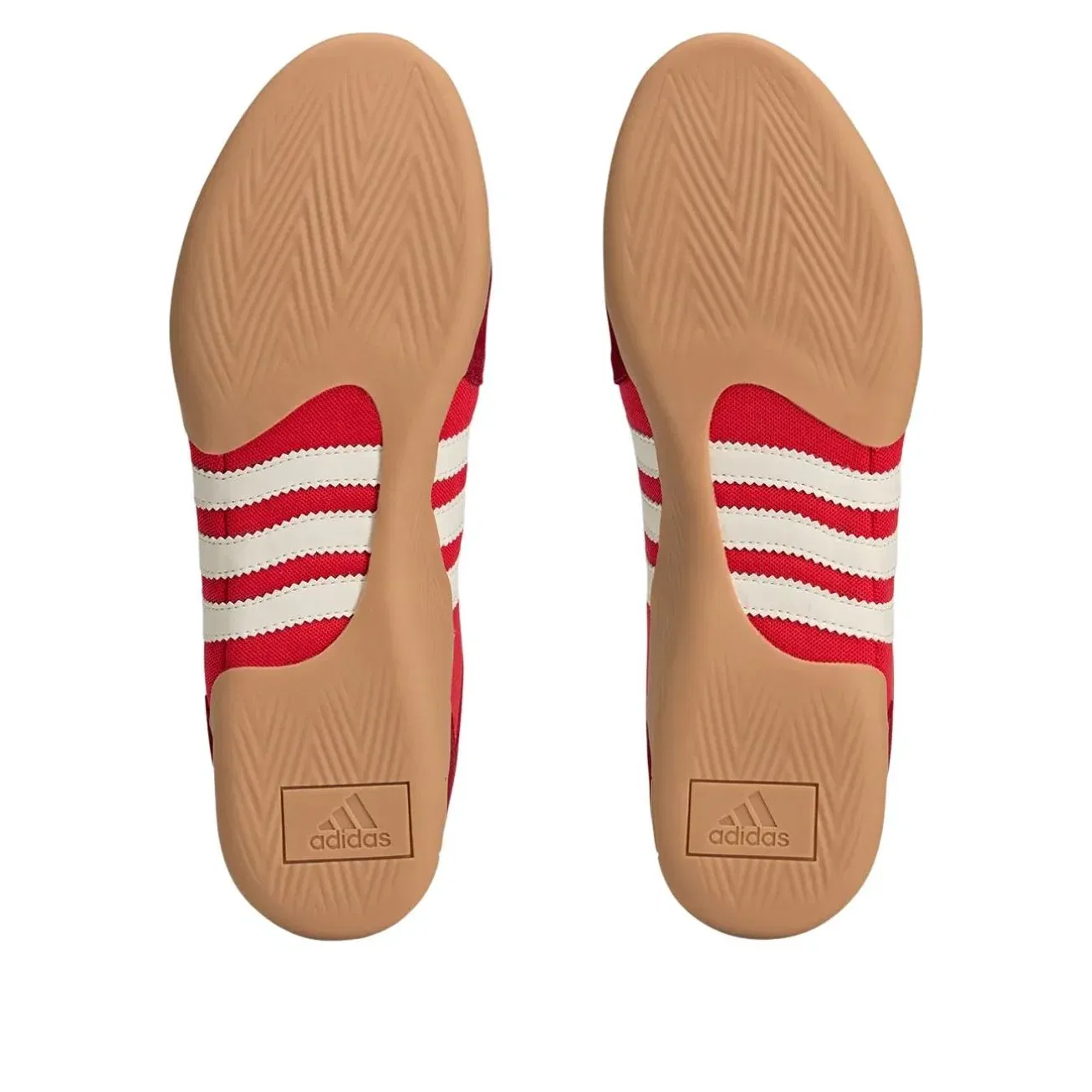 Кроссовки Adidas x Bad Bunny Ballerina Flamboyan KI7916, красный — фото 4