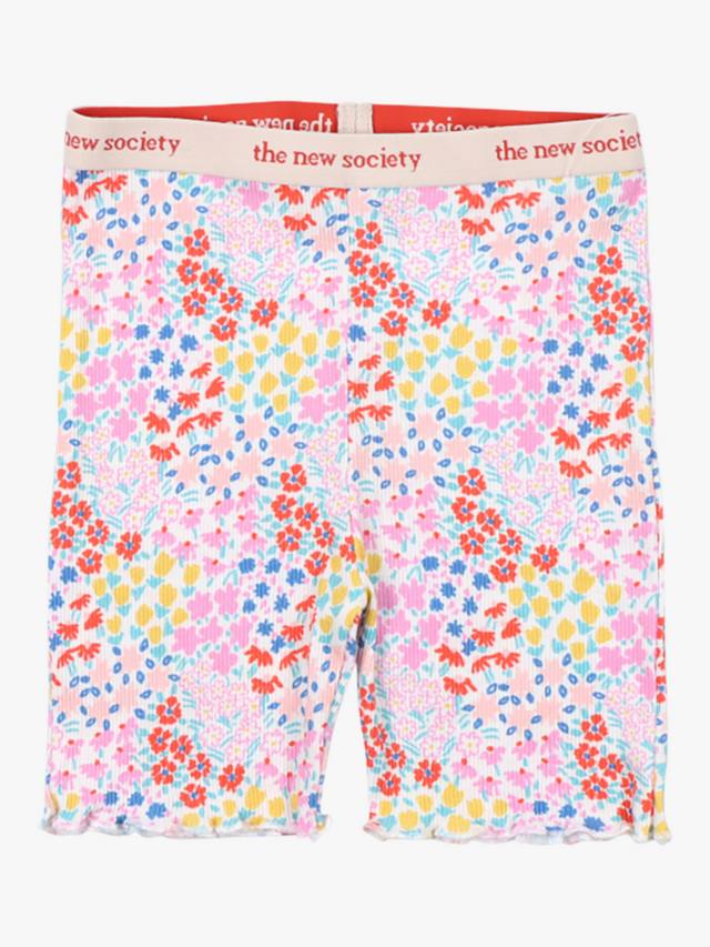 

Детские велосипедки Nicolette из хлопка с цветочным принтом The New Society, Anemone Print