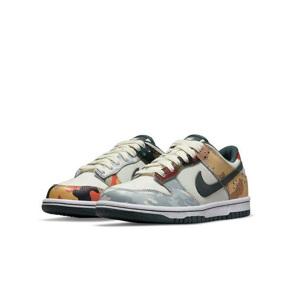 Кроссовки dunk low se 'sail multi-camo' Nike, мультиколор — фото 3