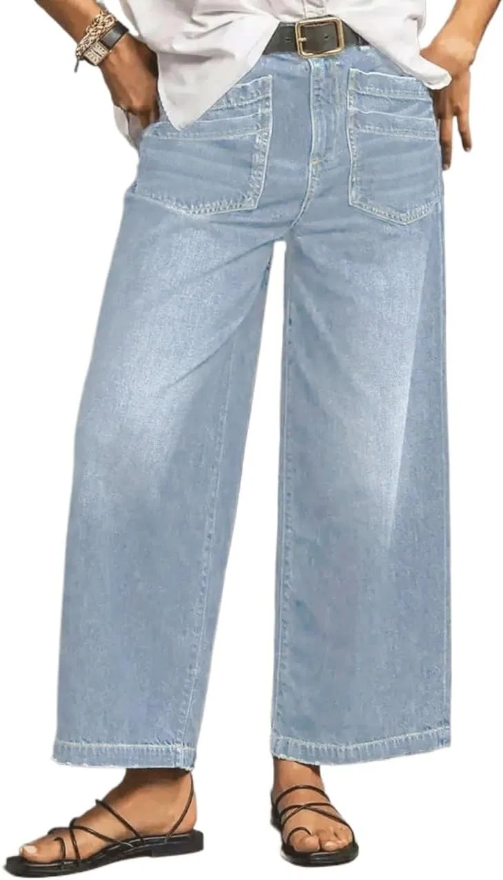 Джинсы свободные Baggy Jeans, Light Wash