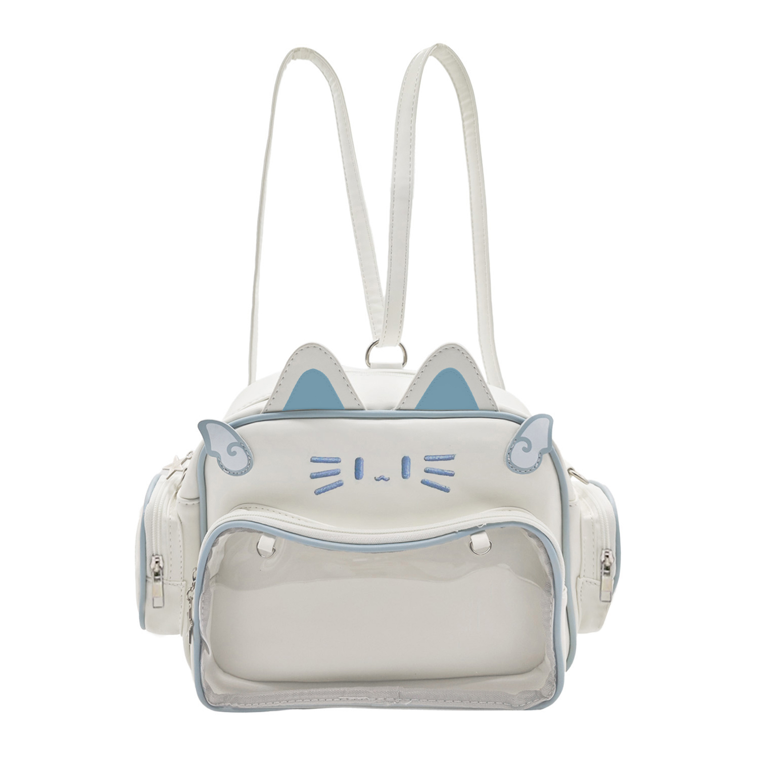 

Рюкзак Ita среднего размера для женщин белый/черный/сиамский/саньхуа кошка UNITE STAR, сиамский кот боль