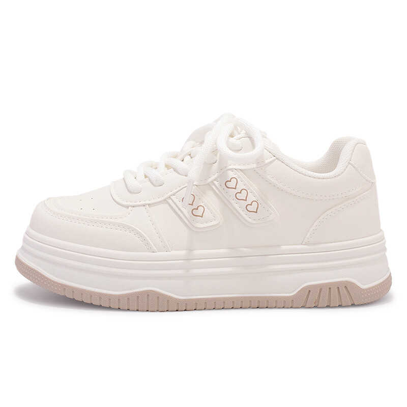 

Кеды, скейтборд обувь женская низкая Snxr, цвет Beige leather style