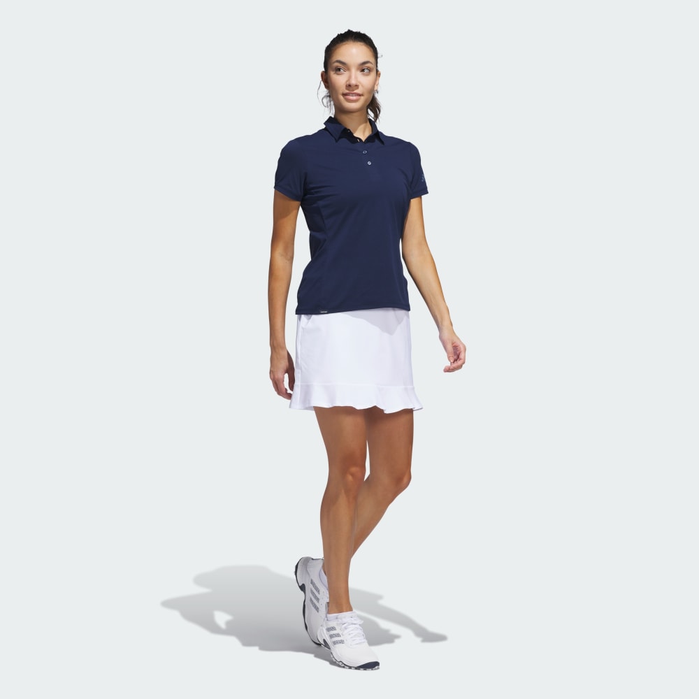 Спортивная футболка Adidas Ultimate365 Tour Twistknit Polo Shirt, цвет Collegiate Navy — фото 3
