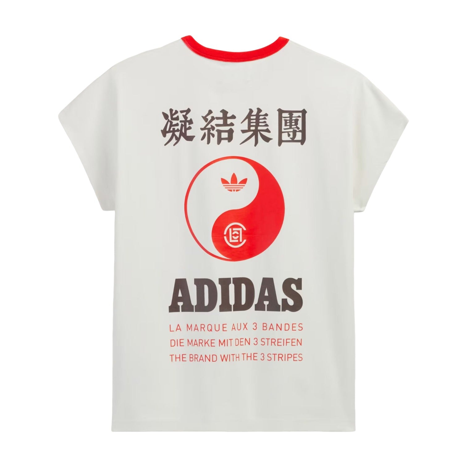 Футболка Adidas x CLOT by Edison Chen Dolman 'Wonder White' — фото 2