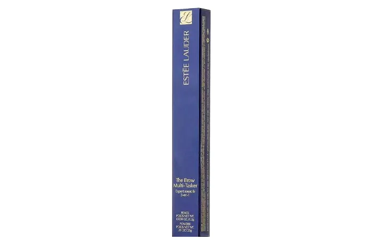 ESTEE LAUDER Карандаш для бровей долговечный многофункциональный Brown Black 0,2 г+0,25 г, #06 CHESTNUT — фото 4