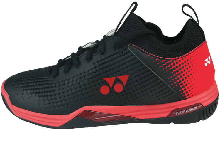 

YONEX Мужские бадминтонные кроссовки Power Cushion дышащие легкие с амортизацией низкие черно-красные