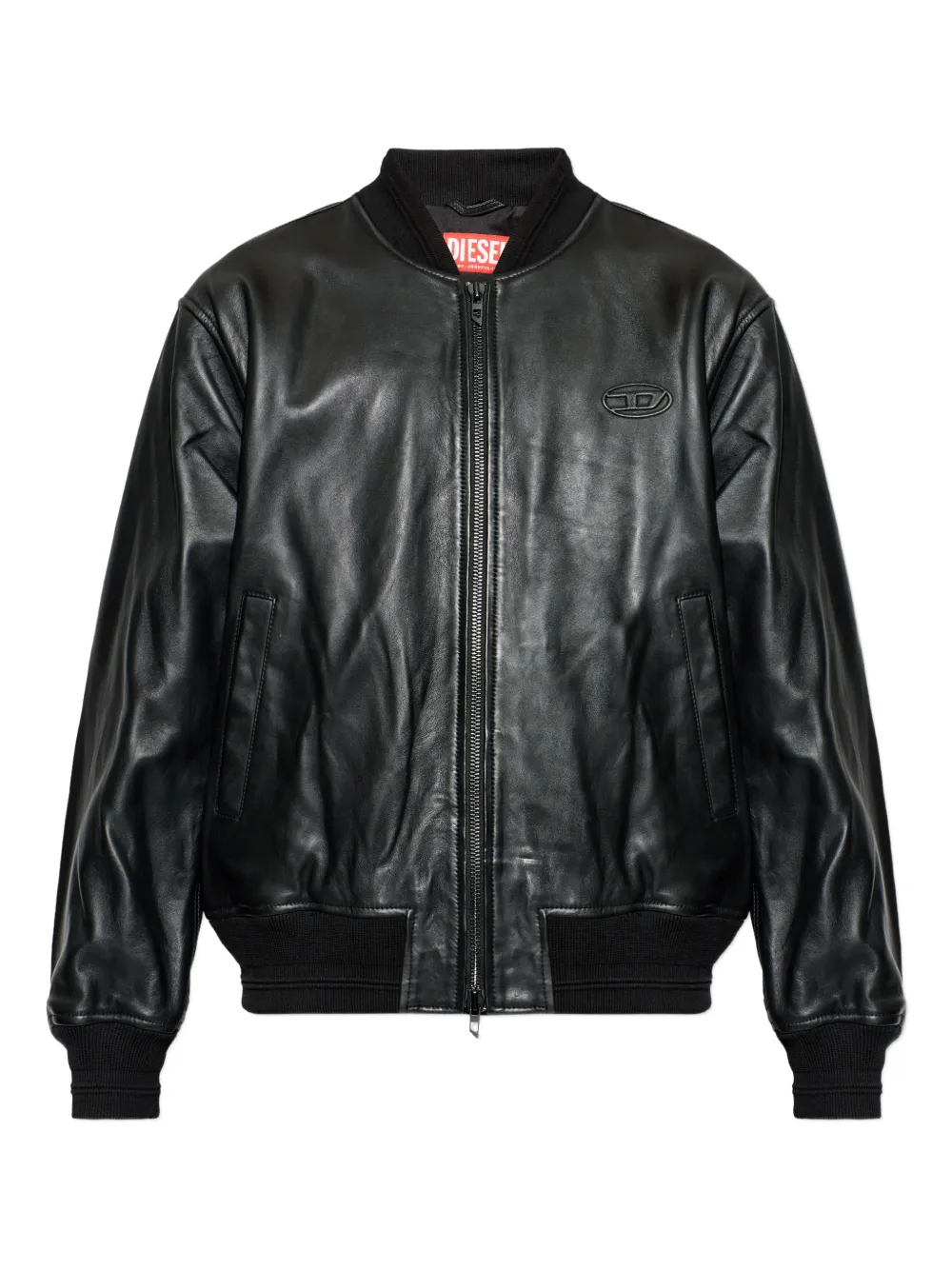 Куртка с логотипом Diesel, черный