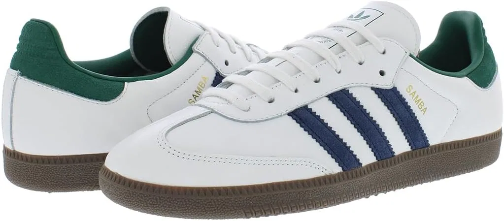 Adidas Unisex-Adult The Velosamba, черно-белый/зелено-белый — фото 3