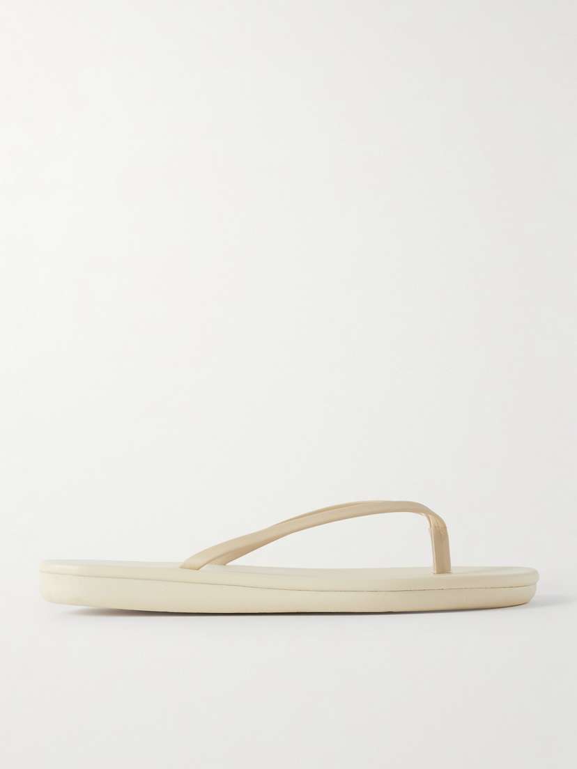 Кожаные шлепанцы Saionara Ancient Greek Sandals, белый