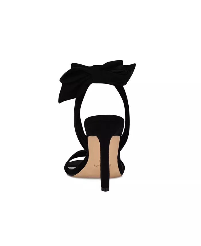 Женские босоножки Kelsie Ankle Wrap Heeled Dress Sandals Nine West, черный — фото 3
