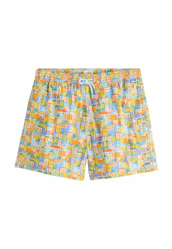 Плавки Regular fit, бренд Next, модель signature liberty print swim shorts, цвет мультихаус