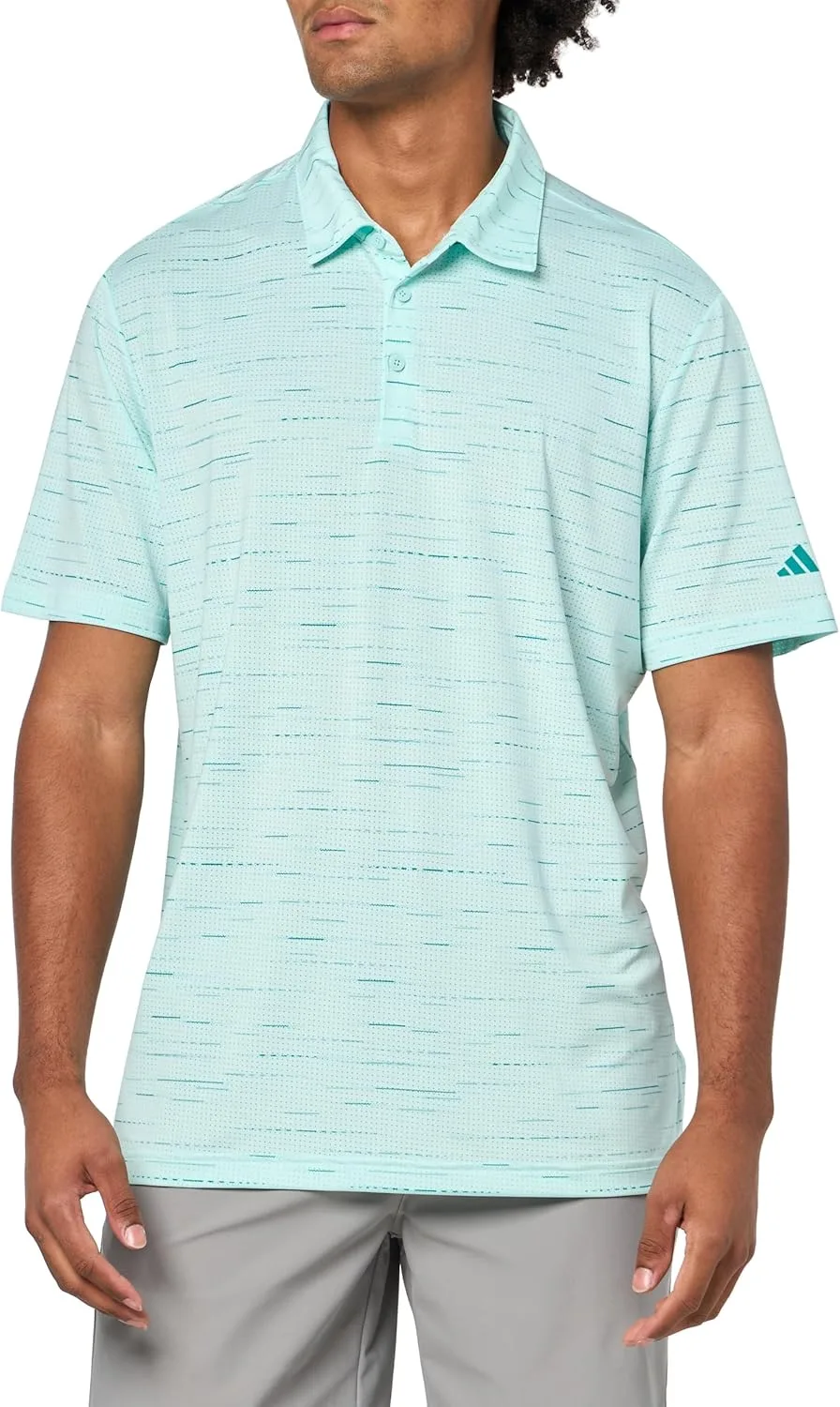 

Футболка-поло adidas Men's Ultimate365 Mesh Glimmer Print