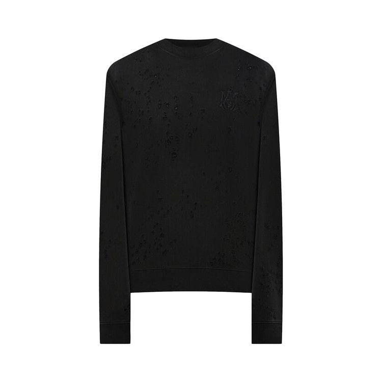 

Свитер Amiri Shotgun Embroidered Crew, Black