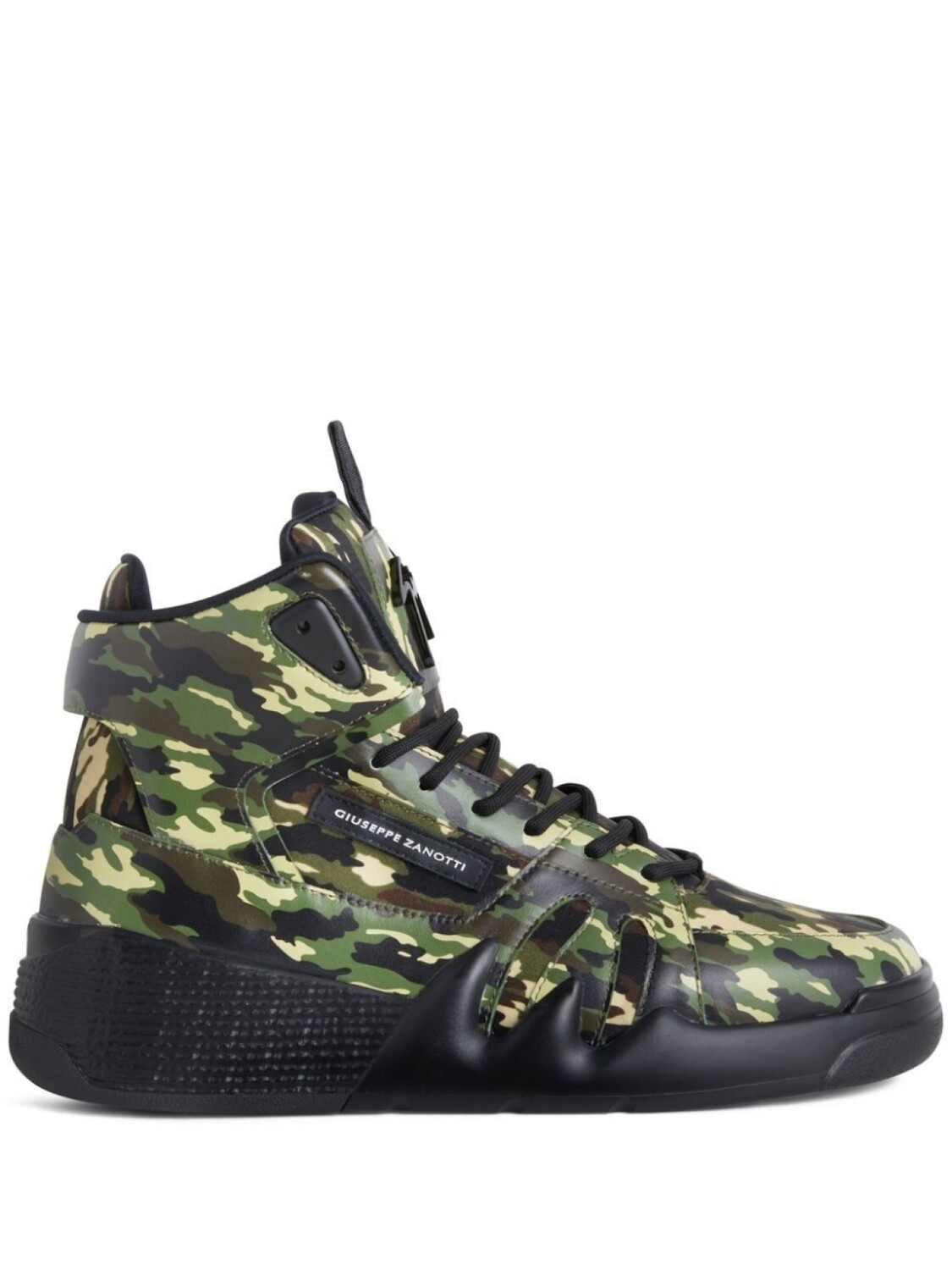 

Giuseppe Zanotti высокие кроссовки Talon с камуфляжным принтом, зеленый, Серый, Giuseppe Zanotti высокие кроссовки Talon с камуфляжным принтом, зеленый