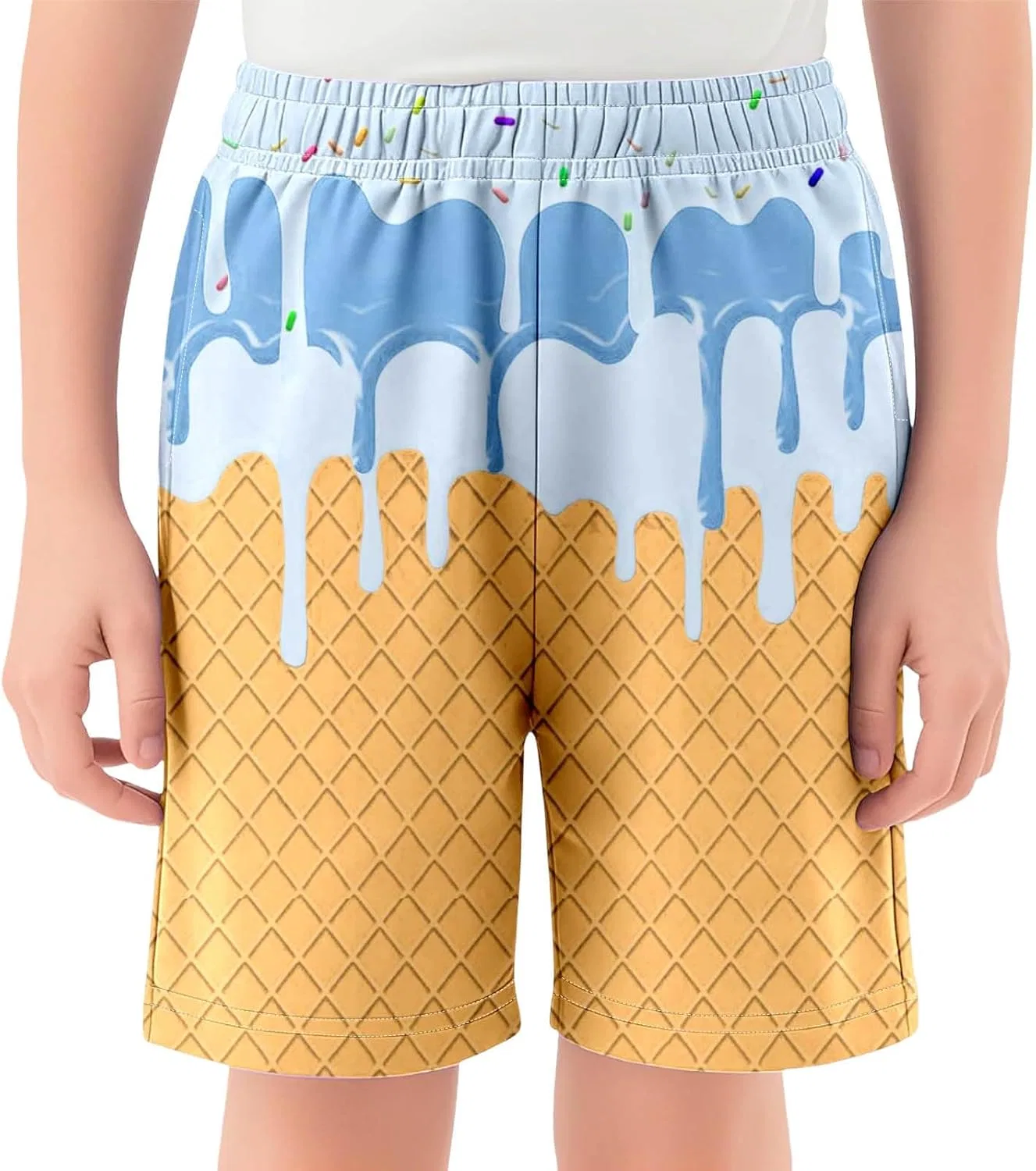 Шорты активные детские Ice Cream Shorts, цвет 03-blue