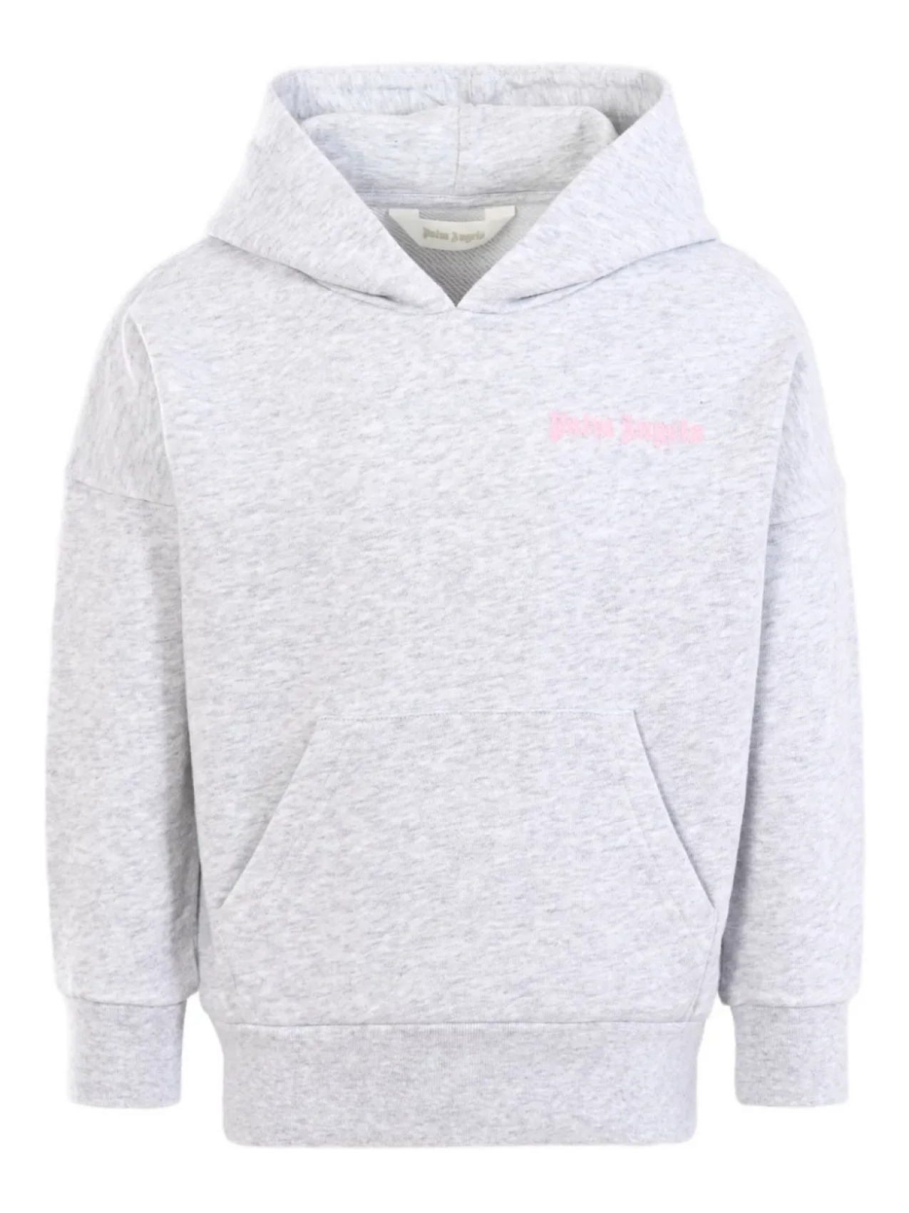 

Детская кофта с капюшоном и вышитым логотипом Palm Angels Palm Angels Kids, серый