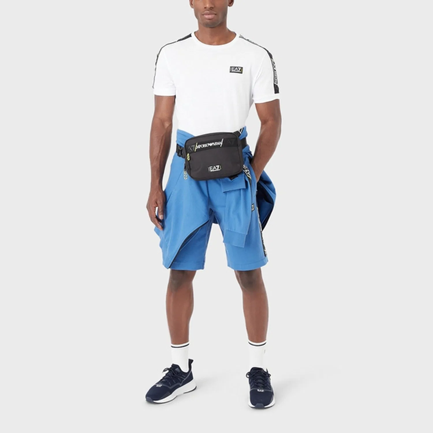 Футболка Ea7 из хлопка EMPORIO ARMANI, White — фото 3