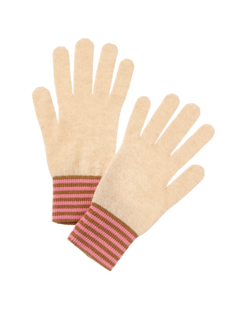 

Перчатки Brodie Cashmere Contrast Plaited из кашемира, коричневый