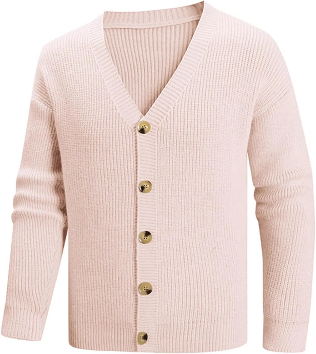 

Мужской кардиган Cambkatl с V-образным вырезом и пуговицами