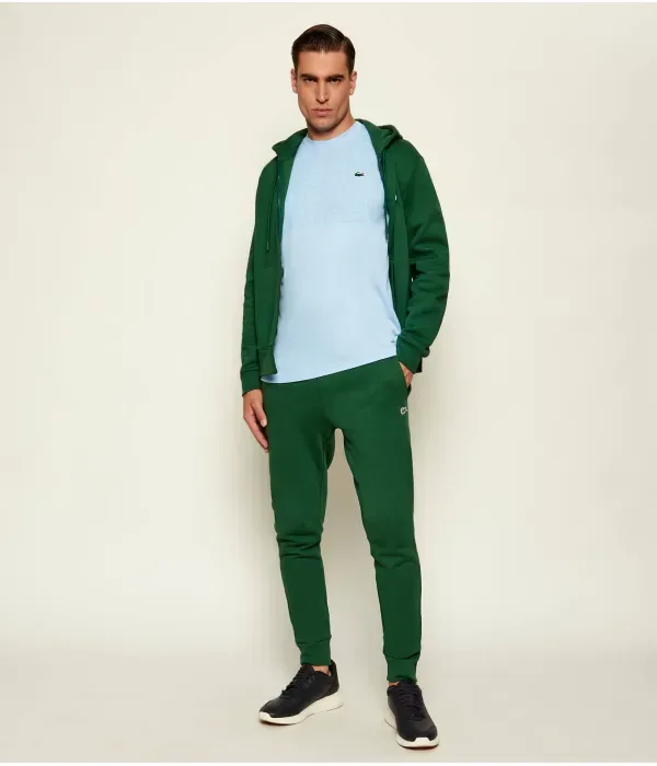 Футболка Lacoste x Новак Джокович regular fit Lacoste, небесно-голубой — фото 2