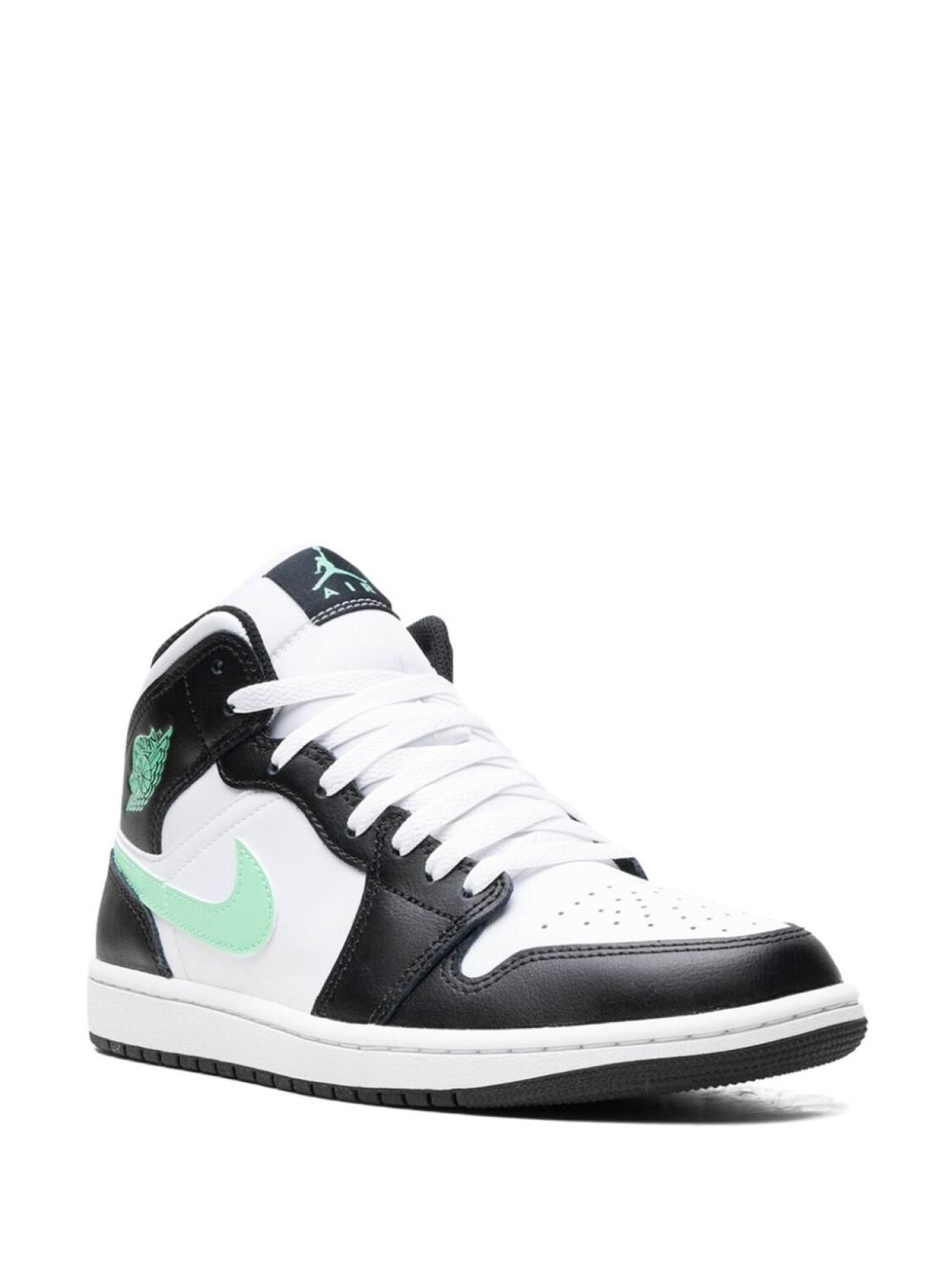 

Jordan кроссовки Air Jordan 1 Mid Green Glow, черный