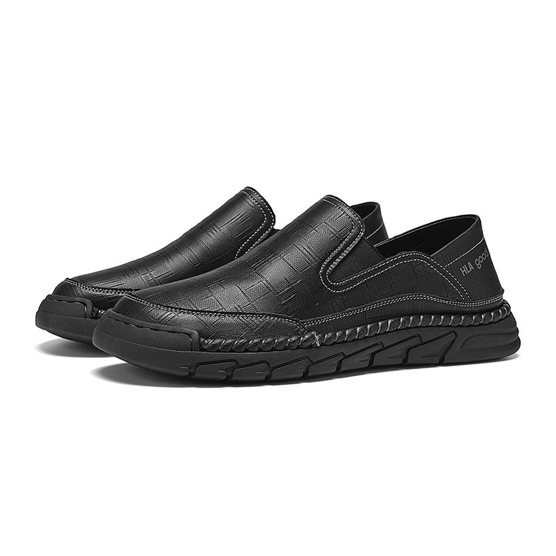 HLA Мужские повседневные кроссовки Low Top черные, цвет Black — фото 2